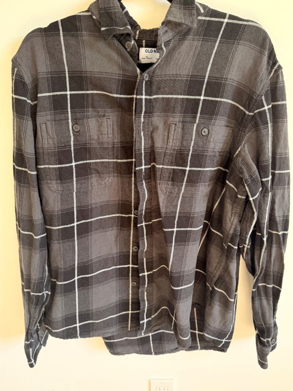 Old Navy Plaid  Flannel Long Sleeve